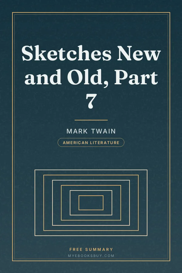 Cover of Sketches New and Old, Part 7