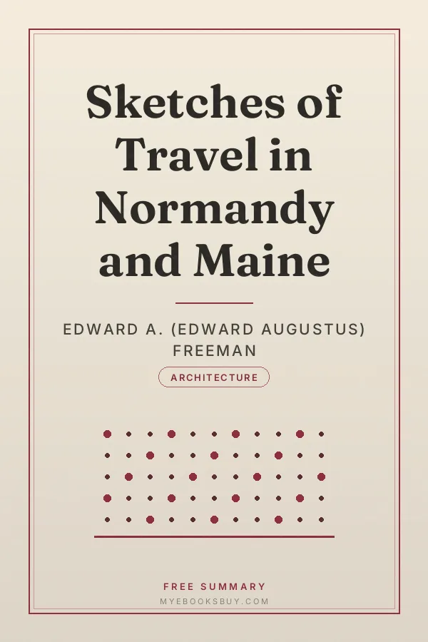 Cover of Sketches of Travel in Normandy and Maine