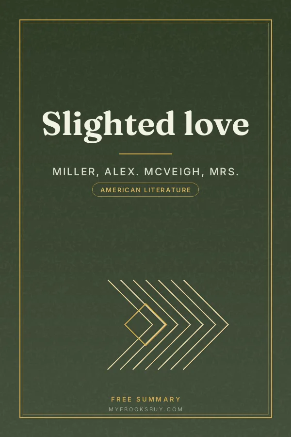 Cover of Slighted love