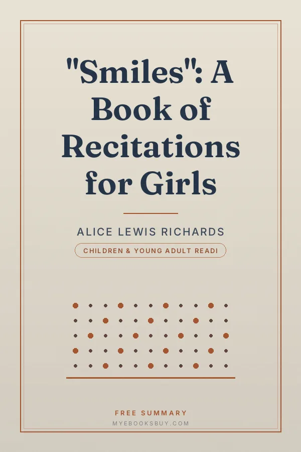 Cover of "Smiles": A Book of Recitations for Girls
