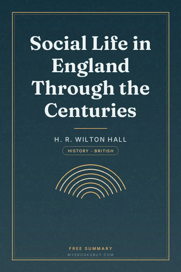 Cover of Social Life in England Through the Centuries