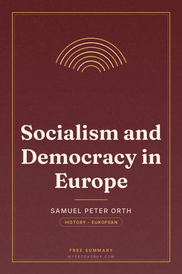 Cover of Socialism and Democracy in Europe