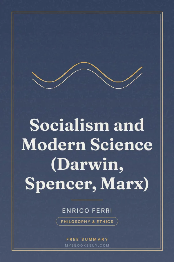 Cover of Socialism and Modern Science (Darwin, Spencer, Marx)