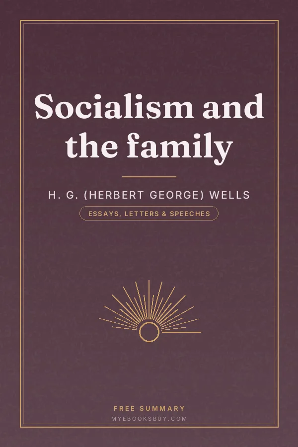 Cover of Socialism and the family