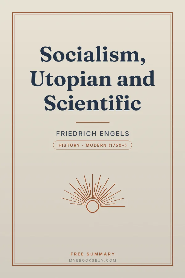 Cover of Socialism, Utopian and Scientific