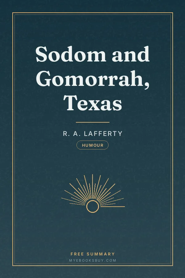 Cover of Sodom and Gomorrah, Texas