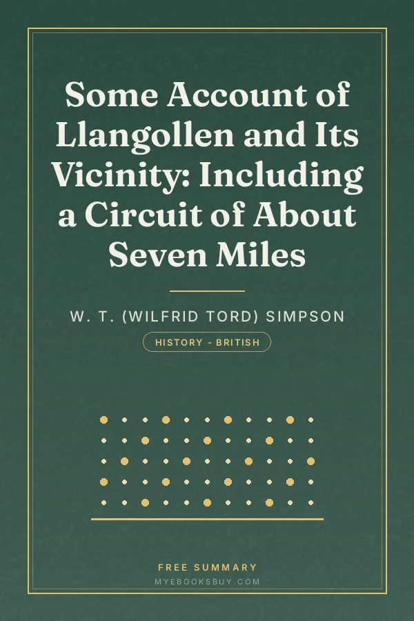 Cover of Some Account of Llangollen and Its Vicinity: Including a Circuit of About Seven Miles