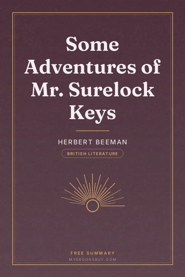 Cover of Some Adventures of Mr. Surelock Keys