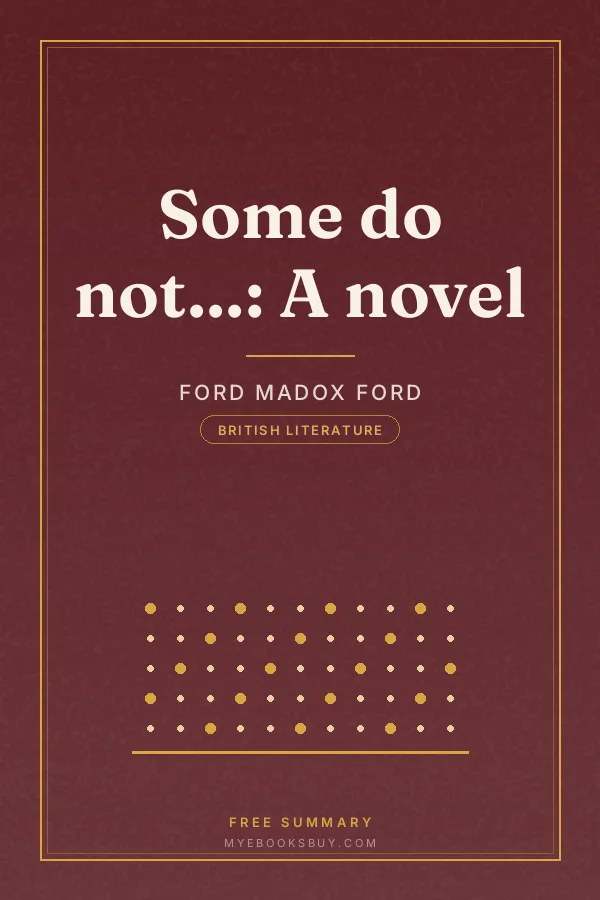 Cover of Some do not...: A novel