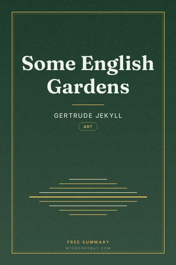 Cover of Some English Gardens