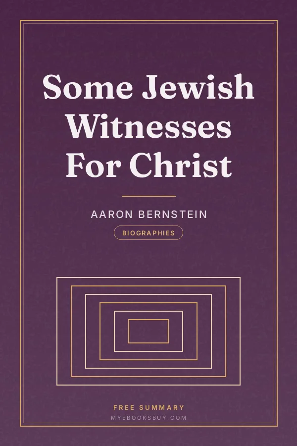 Cover of Some Jewish Witnesses For Christ