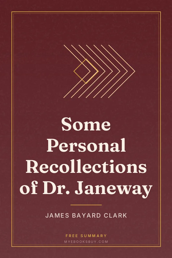Cover of Some Personal Recollections of Dr. Janeway