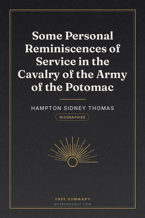 Cover of Some Personal Reminiscences of Service in the Cavalry of the Army of the Potomac