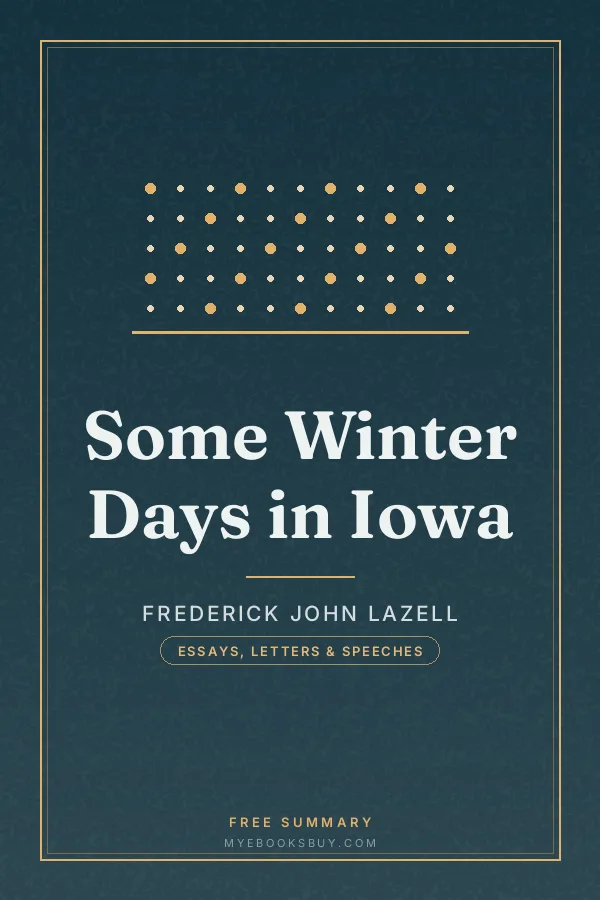 Cover of Some Winter Days in Iowa