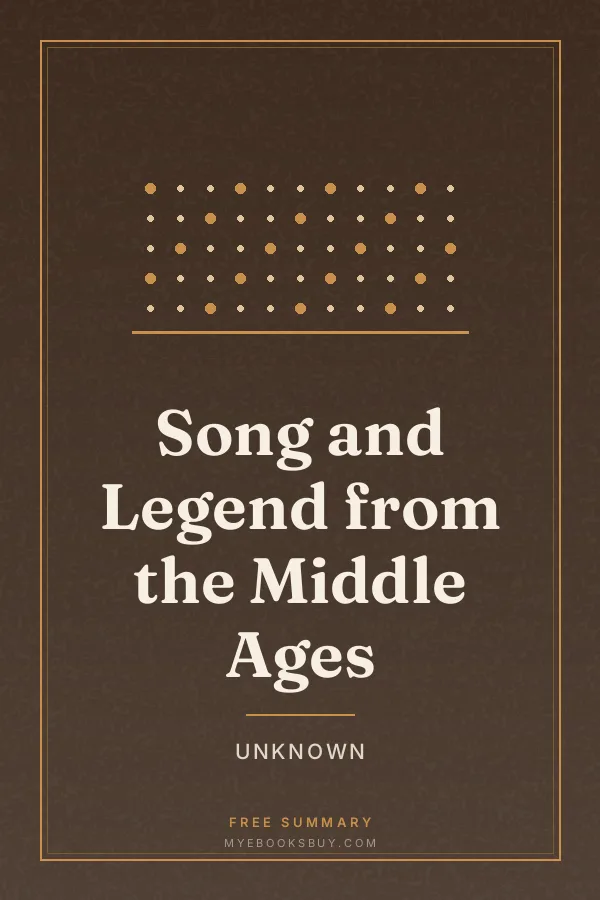 Cover of Song and Legend from the Middle Ages