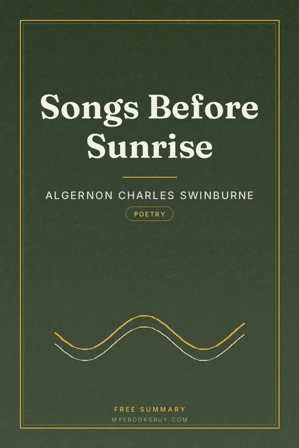 Cover of Songs Before Sunrise