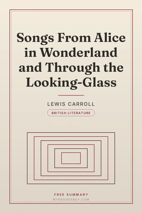 Cover of Songs From Alice in Wonderland and Through the Looking-Glass