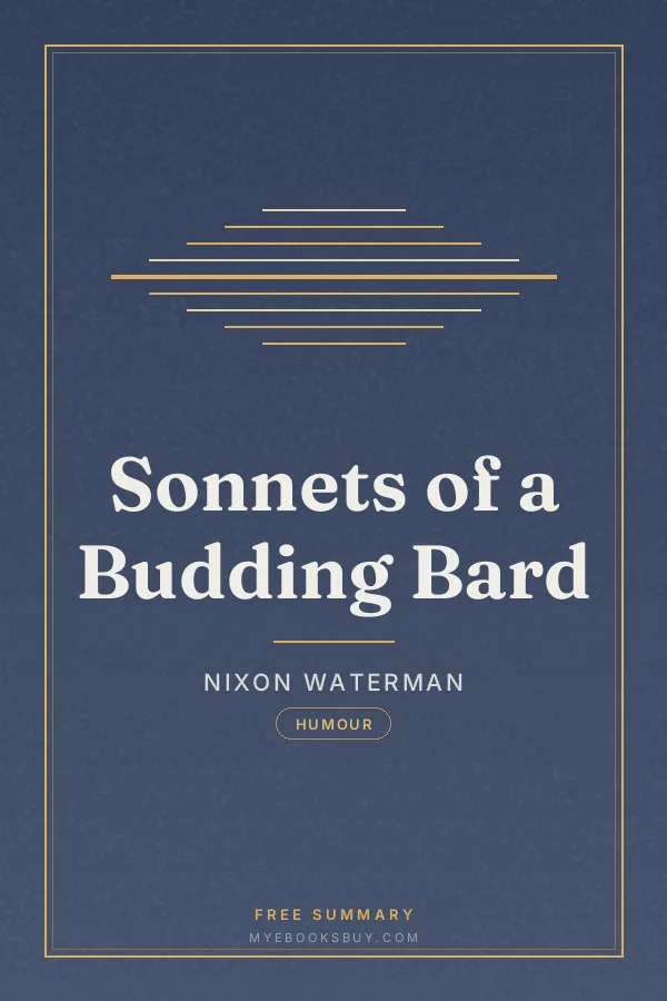 Cover of Sonnets of a Budding Bard