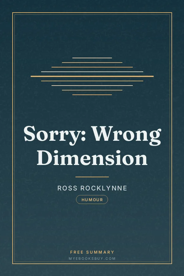 Cover of Sorry: Wrong Dimension