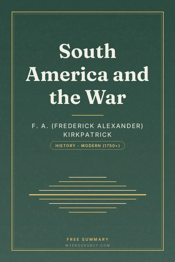Cover of South America and the War
