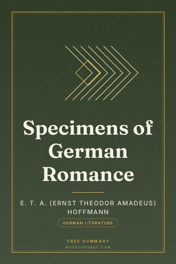 Cover of Specimens of German Romance