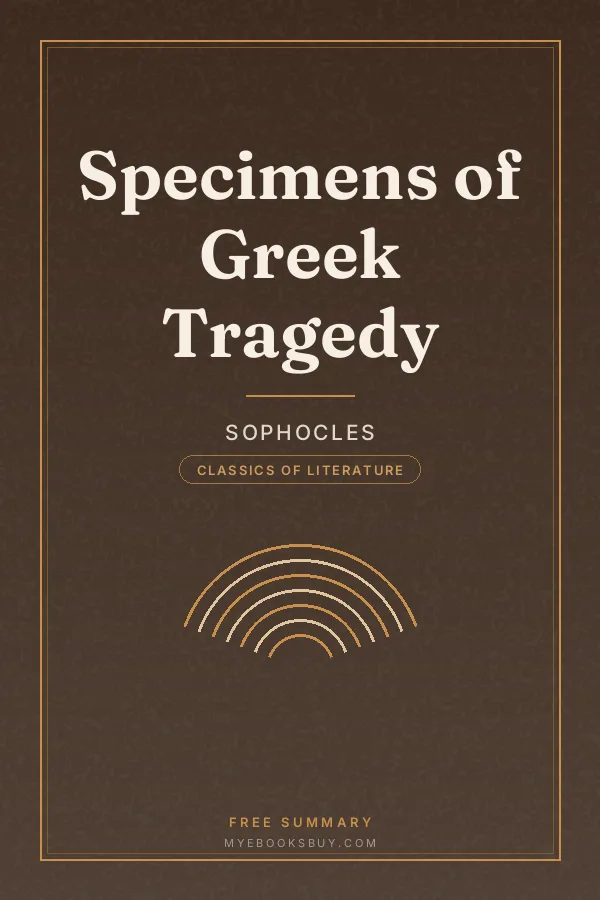 Cover of Specimens of Greek Tragedy