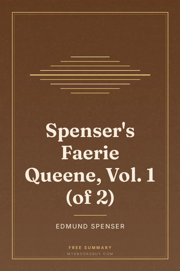 Cover of Spenser's Faerie Queene, Vol. 1 (of 2)