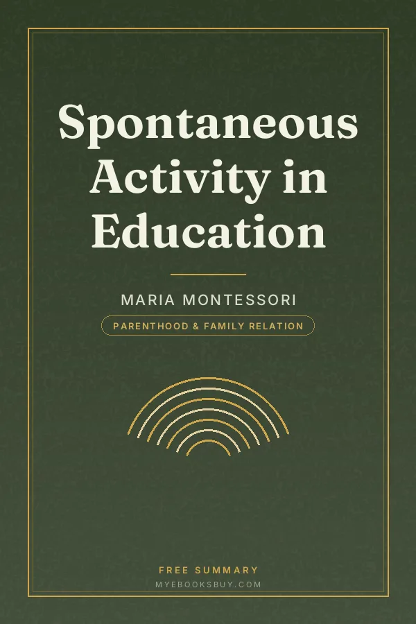 Cover of Spontaneous Activity in Education
