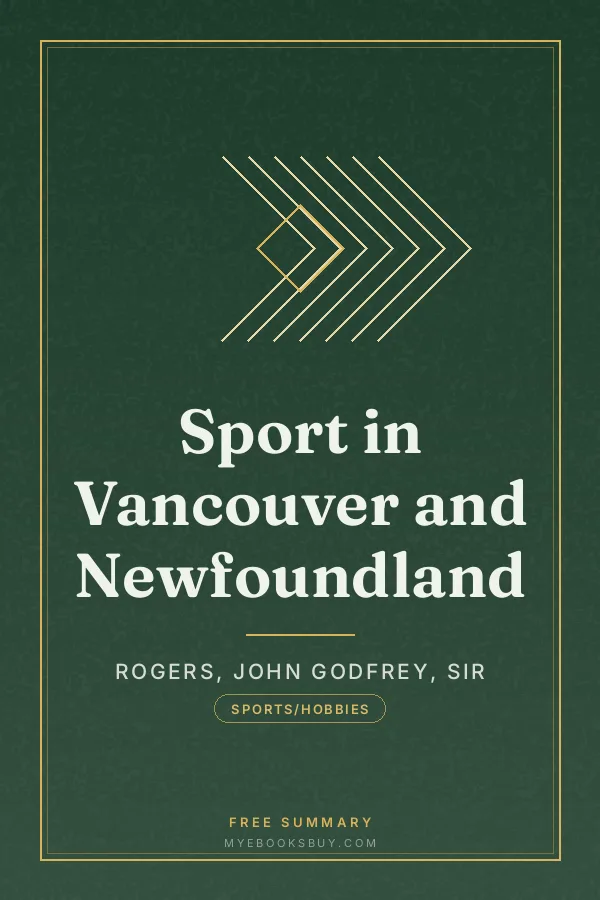 Cover of Sport in Vancouver and Newfoundland