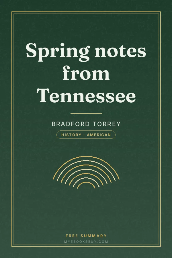 Cover of Spring notes from Tennessee