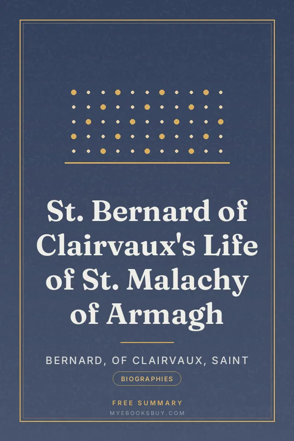 Cover of St. Bernard of Clairvaux's Life of St. Malachy of Armagh