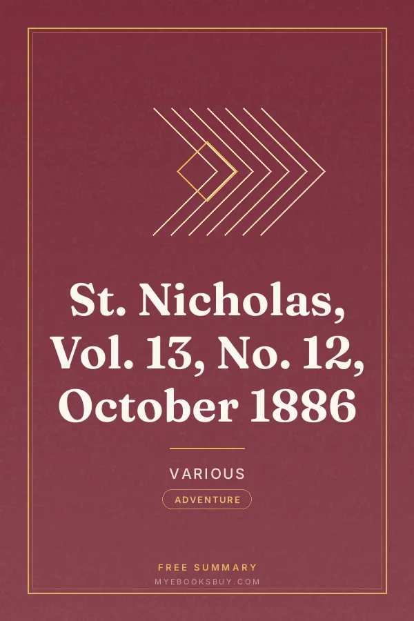 Cover of St. Nicholas, Vol. 13, No. 12, October 1886