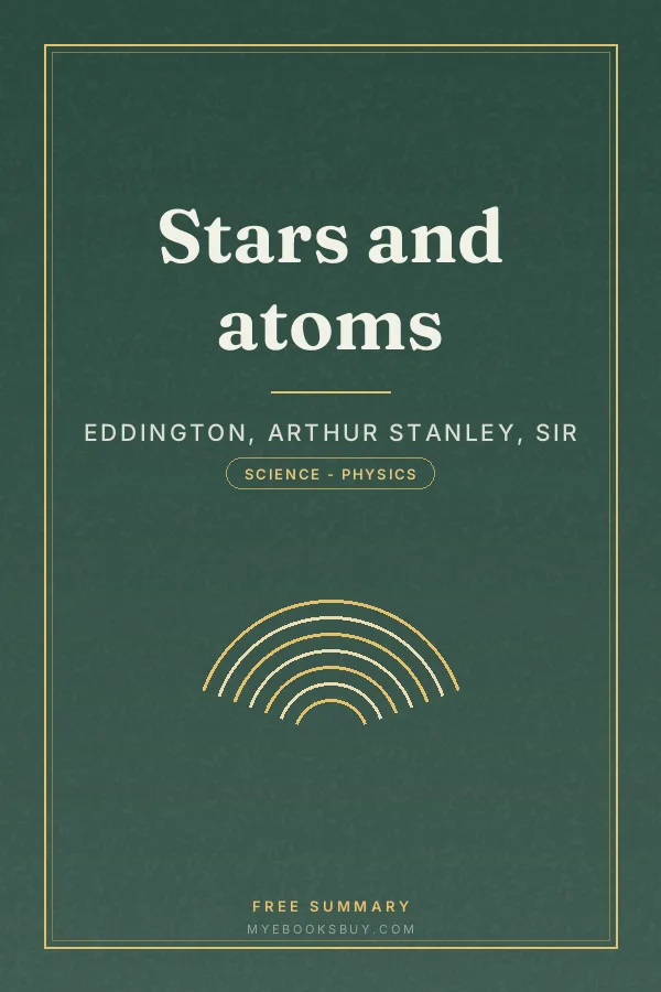 Cover of Stars and atoms