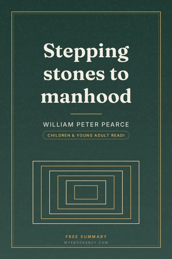 Cover of Stepping stones to manhood