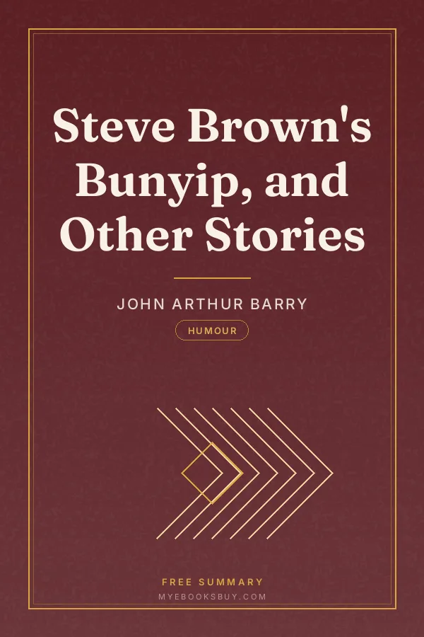 Cover of Steve Brown's Bunyip, and Other Stories