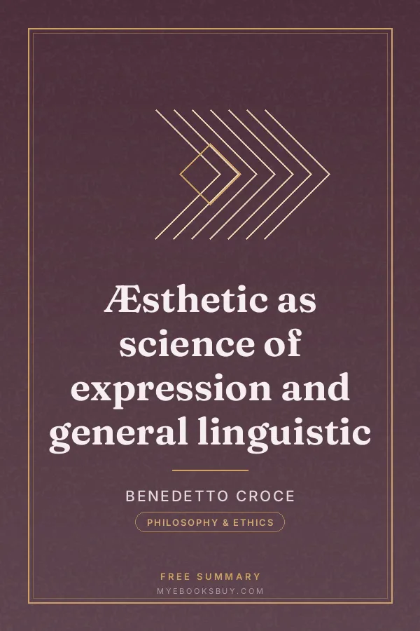 Cover of Æsthetic as science of expression and general linguistic