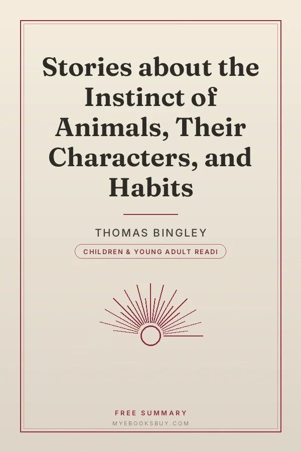 Cover of Stories about the Instinct of Animals, Their Characters, and Habits