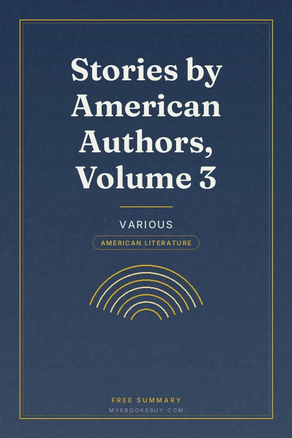 Cover of Stories by American Authors, Volume 3