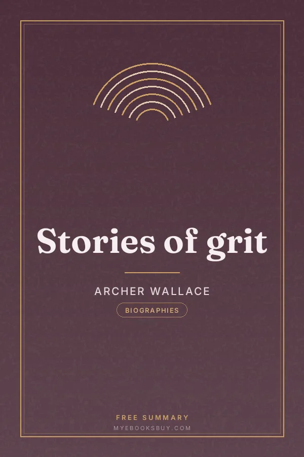Cover of Stories of grit