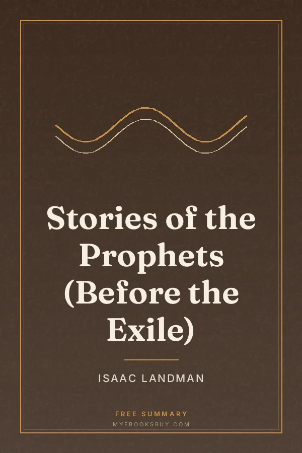 Cover of Stories of the Prophets (Before the Exile)