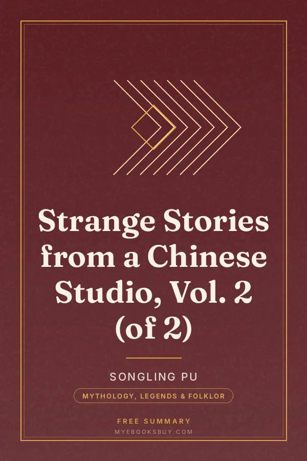 Cover of Strange Stories from a Chinese Studio, Vol. 2 (of 2)