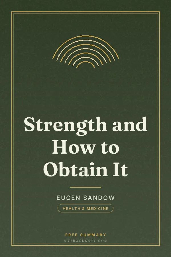 Cover of Strength and How to Obtain It