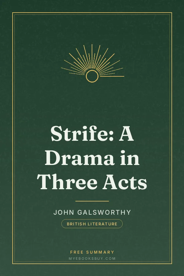 Cover of Strife: A Drama in Three Acts
