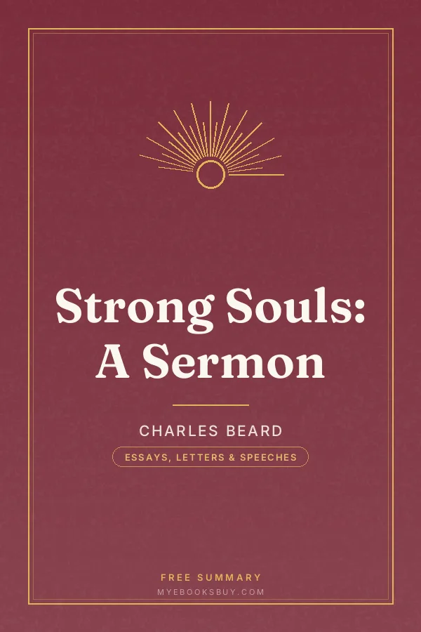 Cover of Strong Souls: A Sermon
