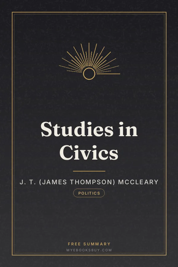 Cover of Studies in Civics