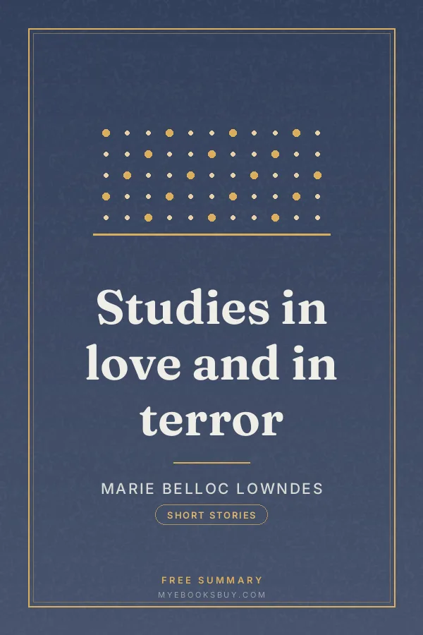 Cover of Studies in love and in terror