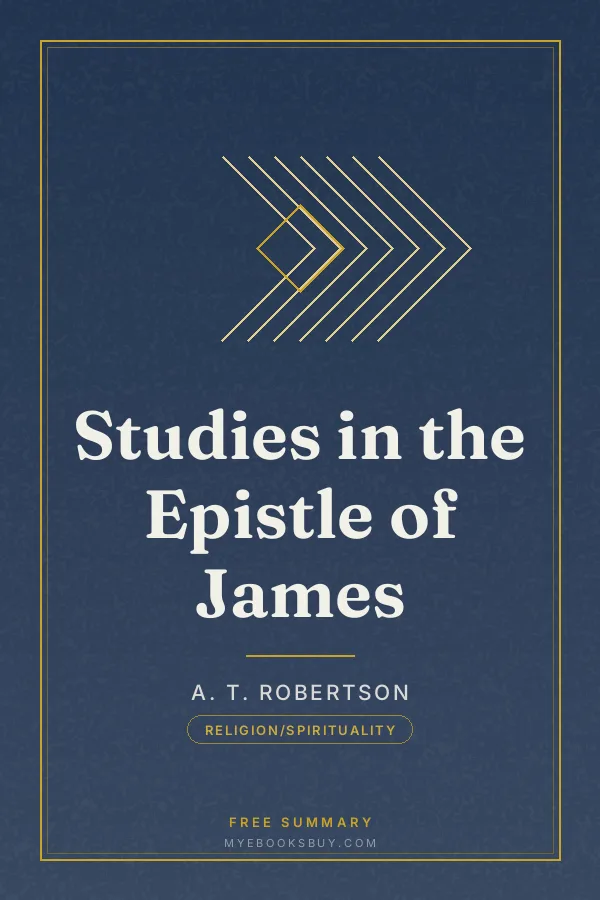 Cover of Studies in the Epistle of James