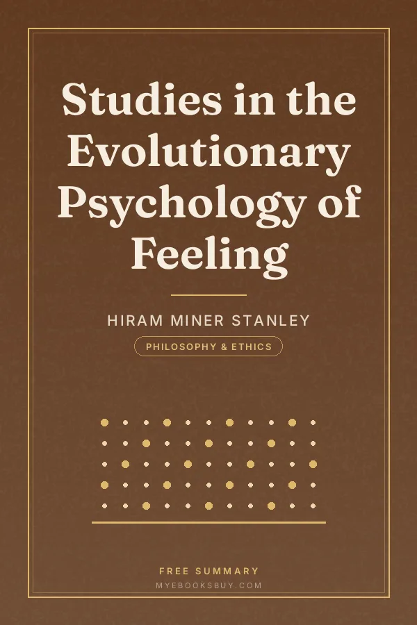 Cover of Studies in the Evolutionary Psychology of Feeling