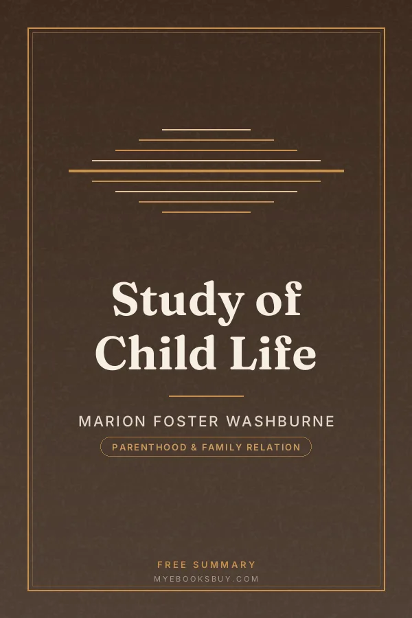 Cover of Study of Child Life
