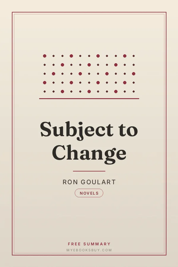 Cover of Subject to Change